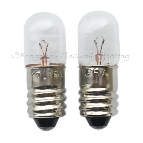 Отлично! 1000 Picecs/лот 6 3 v 0.15a E10 T10x28 Миниатюрная лампа A337|miniature lamp bulbs|lamp bulbminiature |