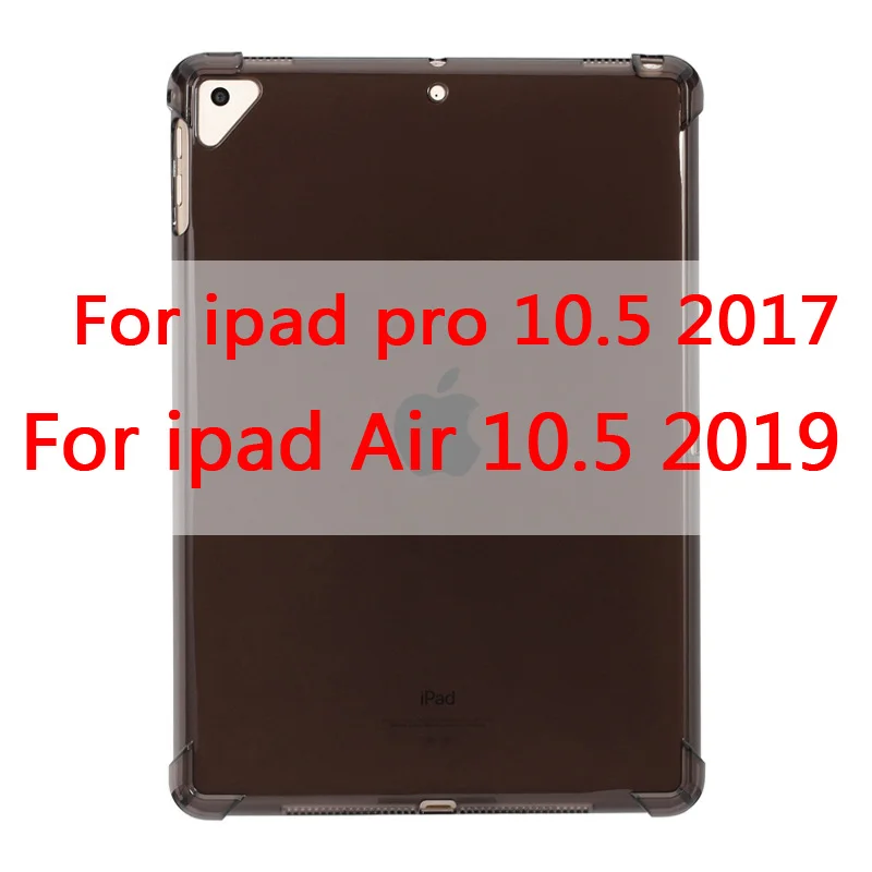 Чехол для нового iPad 9,7 ''прозрачный силиконовый чехол с подушкой безопасности для iPad Air 1 2 Mini 5 4 3 2 чехол для iPad 10,5'' - Цвет: For ipad 10.5