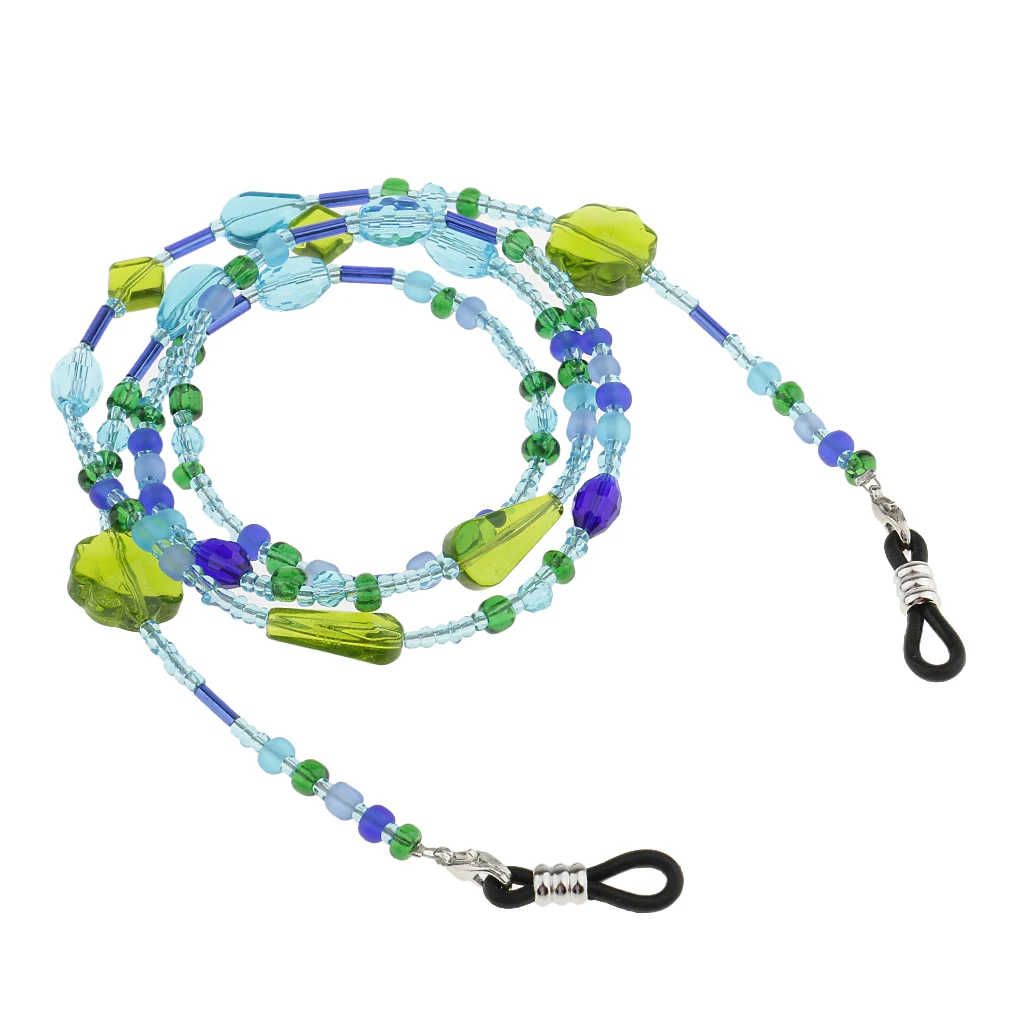 Fashionable Eyeglass Holder Necklace Sun Eye Glass Neck Strap Chain Lanyard Cord for Eye glasses Reading Glasses Sunglasses