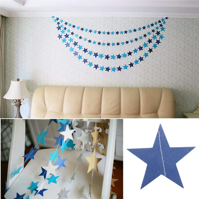 4M Star Banner Hanging Decoration-3