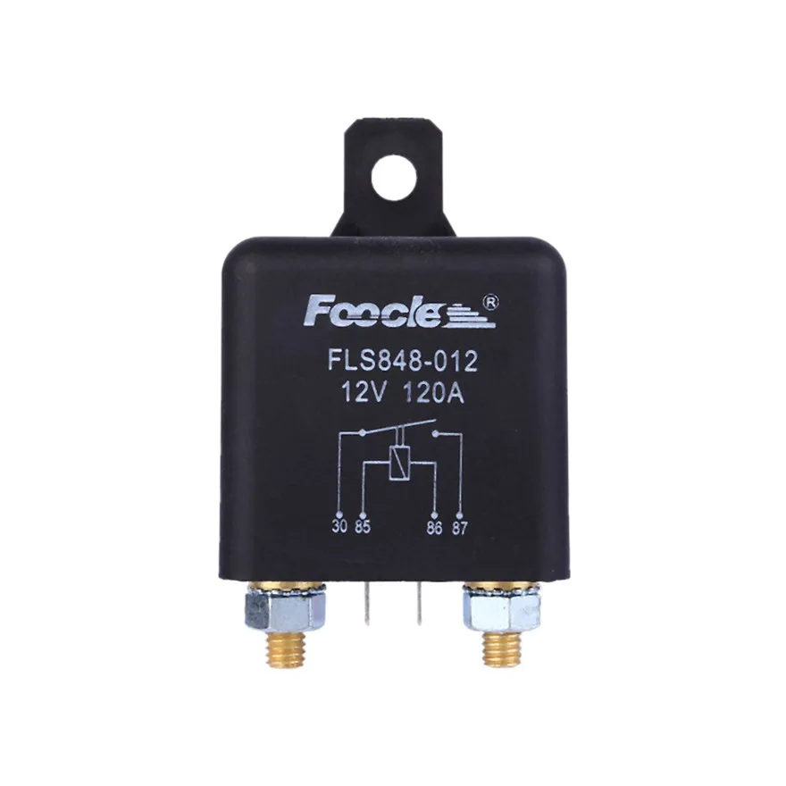 Foocles 12 V 120A нормальный Открытый сверхмощный автомобиль стартер реле для управления батареей высокой мощности аксессуары Высокое качество практичный