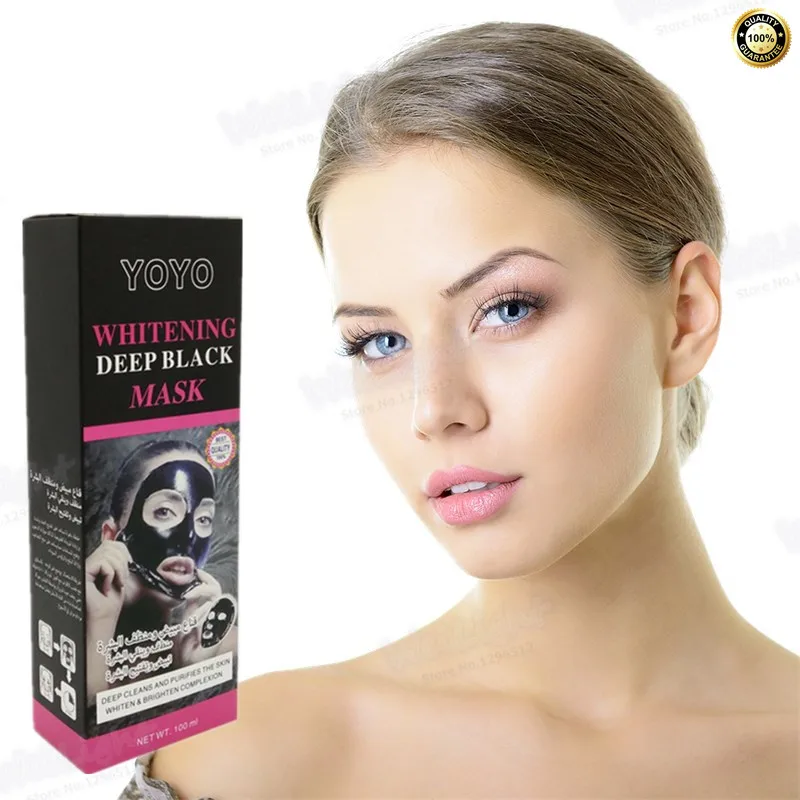 Korean cosmetics Face Care Suction Black Mask Facial Mask Nose