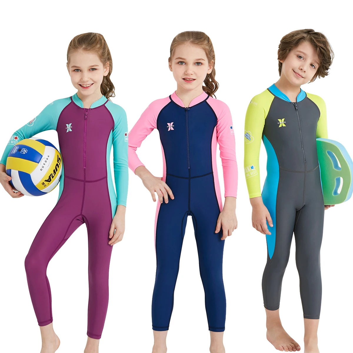 New Children Wetsuit Unisex S/M/L/XL/XXL Comfort Nylon Child Wet Suit