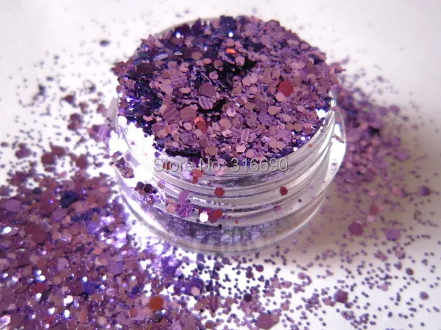 Устойчив к растворителям Фиолетовый Блеск Mix
