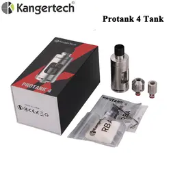 Kanger Protank 4 развивались 5 мл сверху и сбоку заполнения Дизайн Танк РБА с двойной Клэптон катушки электронная сигарета распылитель испаритель