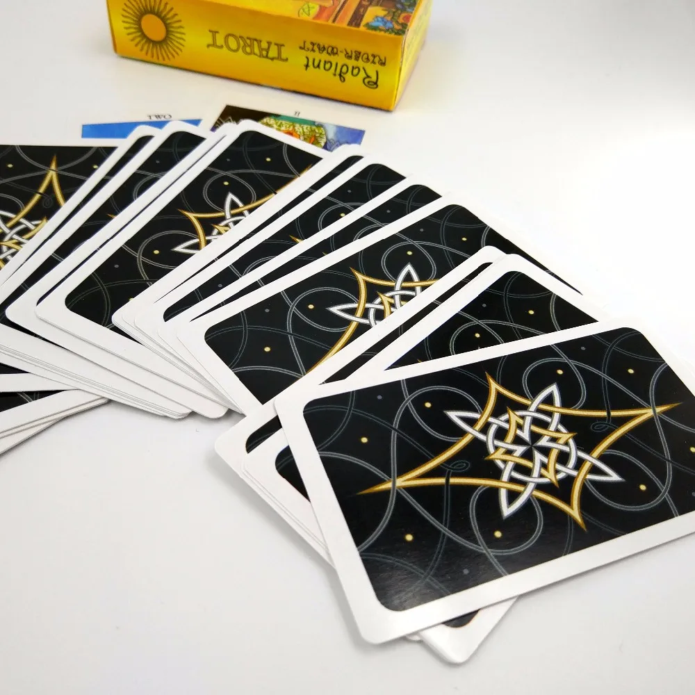 Райдер Таро карты колода полная английская версия Классическая дивинация Таро Высокая качественная доска игра