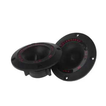 

2PCS Piezoelectric Tweeter 3" Audio Speaker Treble Ceramic Piezo Loudspeaker PA/DJ Tweeters Replacement Home Subwoofer Stage