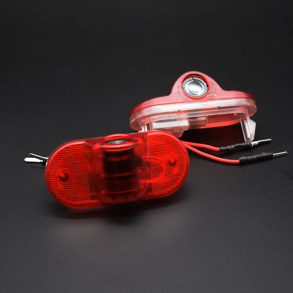 2pcs led Car Door welcome Ghost Shadow light For Skoda Octavia A5 2005 2006 2007 2008-2013 car Logo - 33036923461
