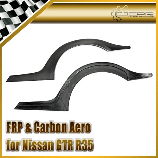 

Car-styling For Nissan R35 Carbon Fiber TS Style Rear Fender Flare Body Kit