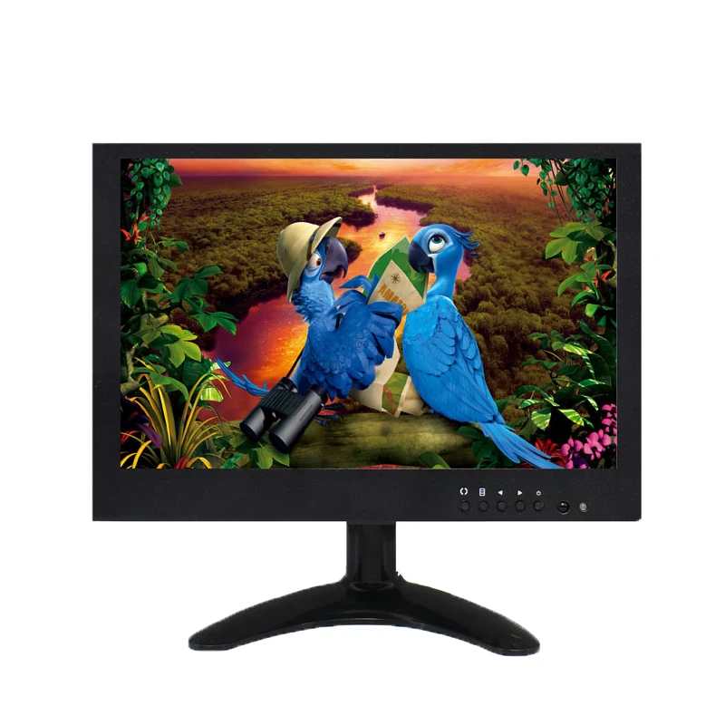 9'' Inch Monitor With Hdmi /av/vga/bnc Hd Input Computer Desktop Tft