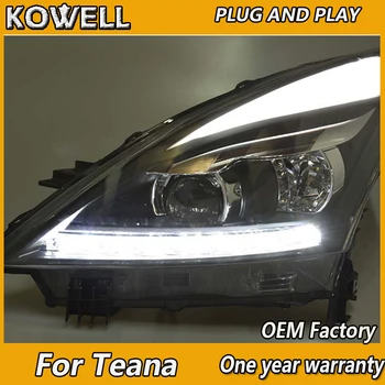 KOWELL Car Styling for Nissan Teana LED Headlights 2008-2012 Altima LED Headlight LED DRL Bi Xenon Lens High Low Beam Parking KOWELL Car Styling for Nissan Teana LED Headlights 2008-2012 Altima LED Headlight LED DRL Bi Xenon Lens High Low Beam Parking
