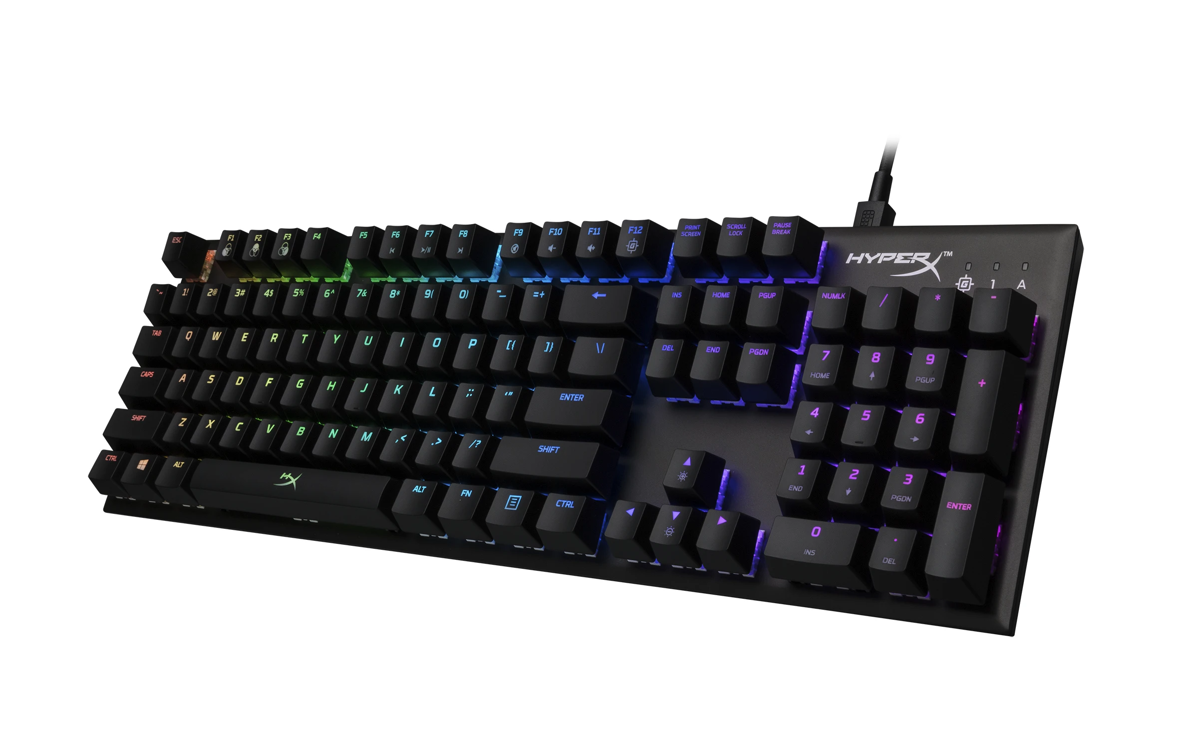 HyperX Alloy FPS RGB игровая клавиатура Kailh Silver speed keyswitches со сверхбыстрым откликом