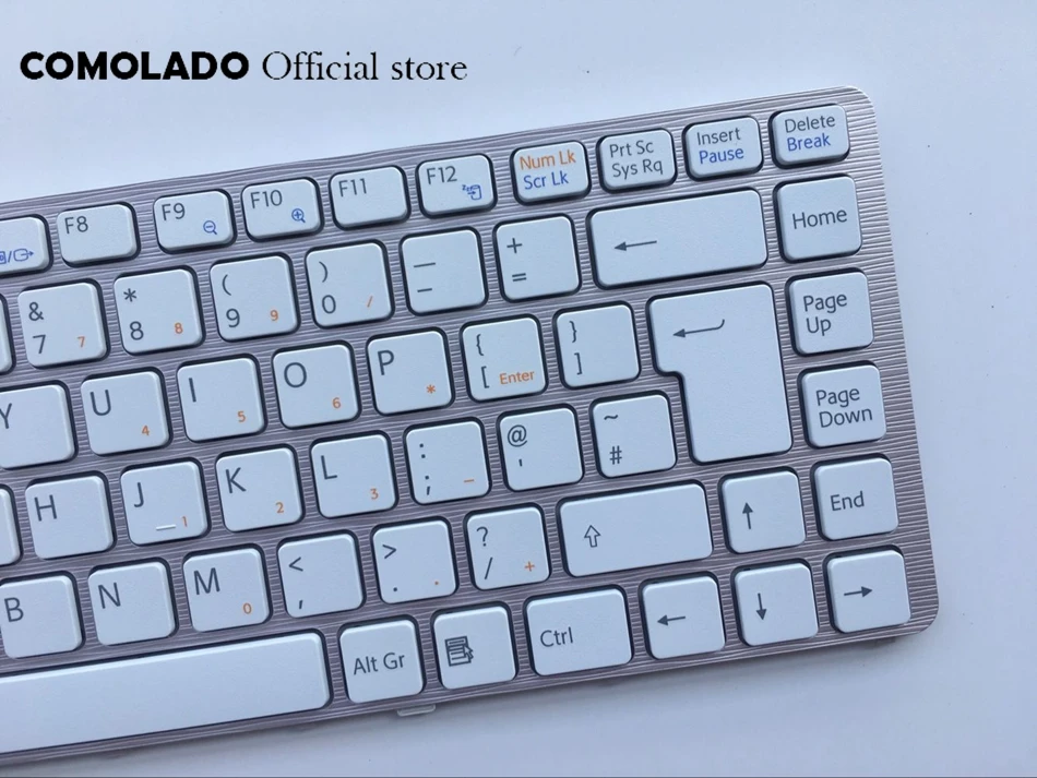 UK Laptop keyboard For Sony Vaio VGN-NW White Keyboard UK Layout (2)