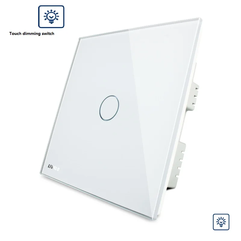 

86 type touch dimming switch 220V light touch dimming switch wall switch socket panel