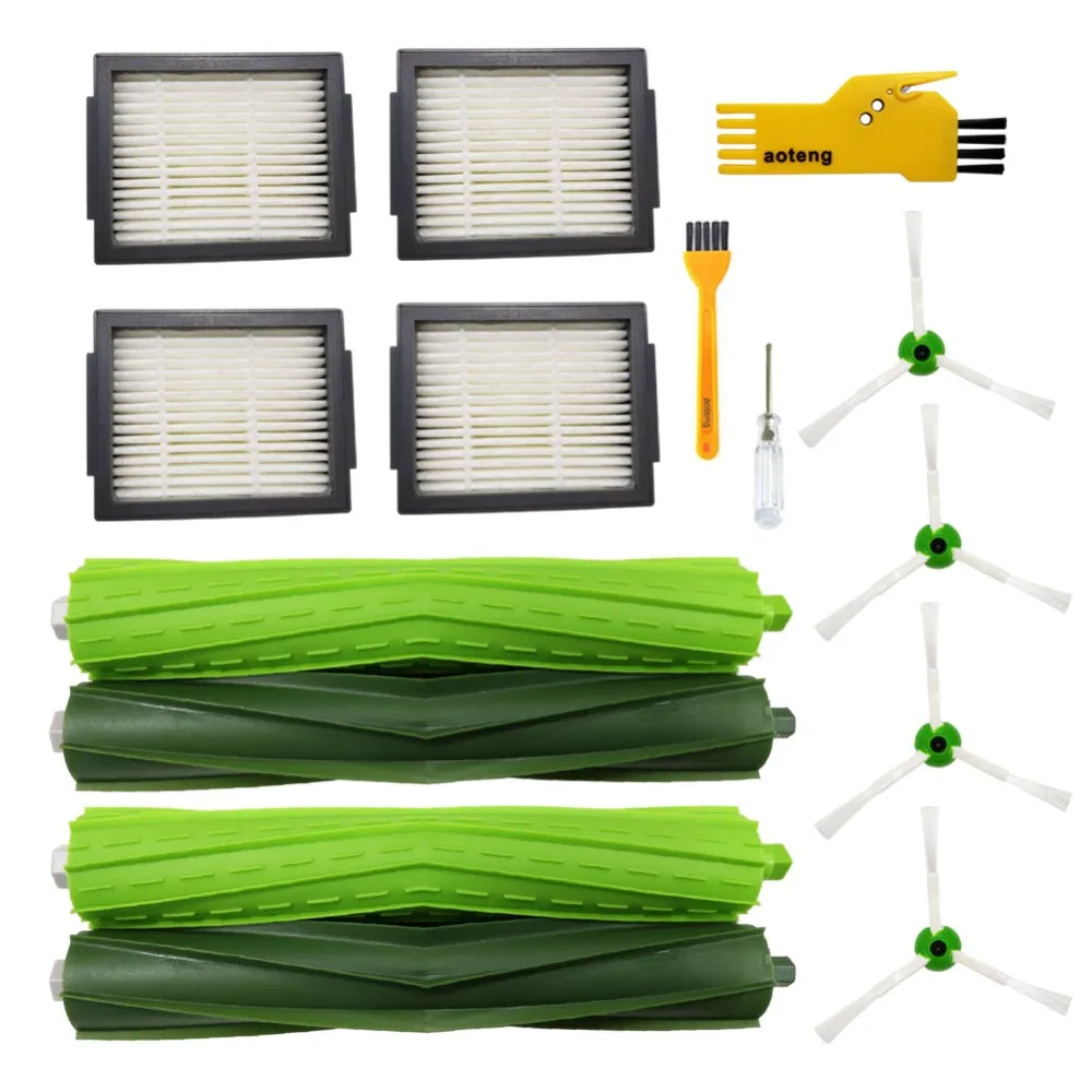 

Roll Brushes Hepa Filter for iRobot Roomba i7 i7+ E5 E6 I Series Robot Vacuum Cleaner Parts Replacement Accessories Side Brush