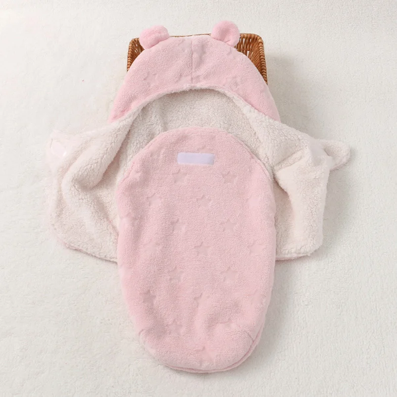 Xunqicls/детское одеяло для пеленания новорожденных; пеленка для младенцев; конверт для коляски; детский спальный мешок для малышей