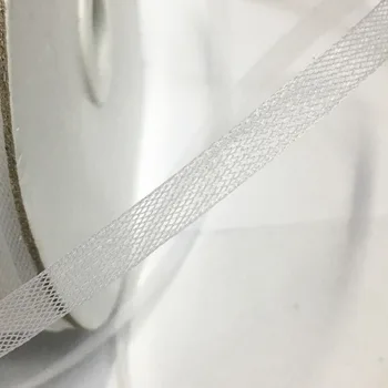 

0.8 cm Soft Polyester Netting Plain Veiling Crin Braid For Flexible Sinamay Millinery Hat Trim 200yard/lot