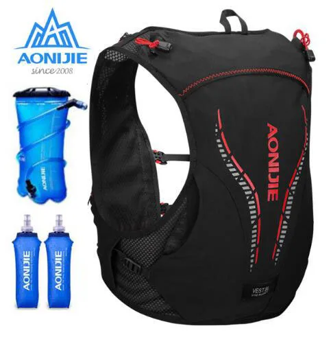 

AONIJIE Hydration Pack Backpack Lightweight Rucksack Bag Vest Harness Water Bladder Hiking Camping Running Marathon Race 5L