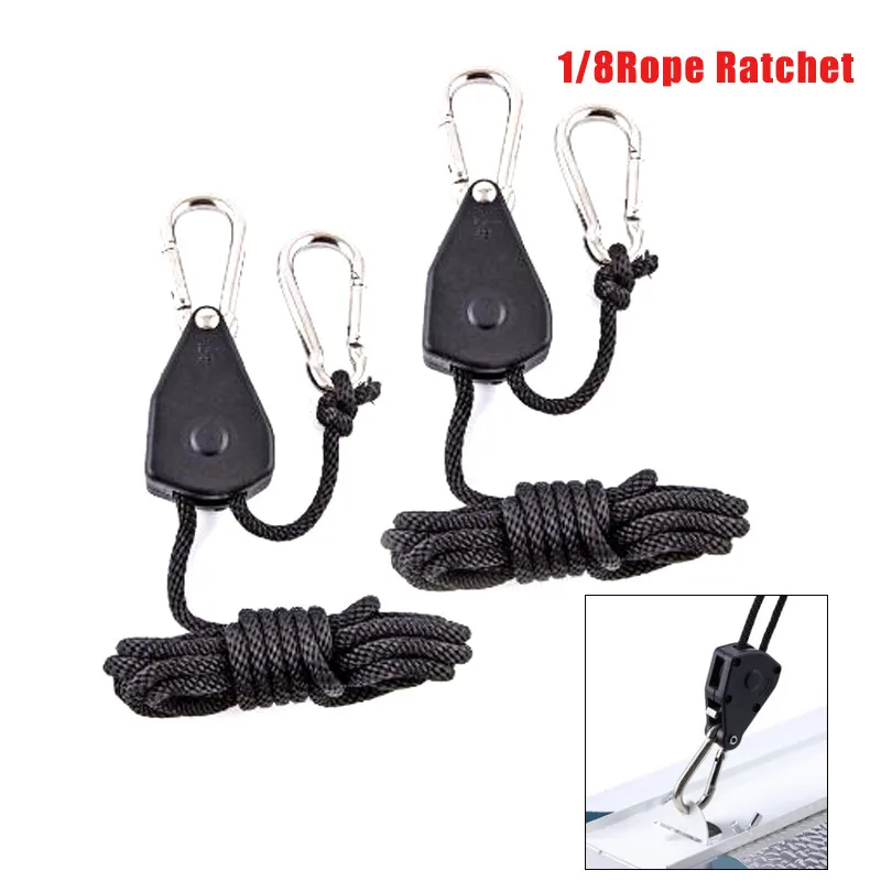 Buy 1pair 1/8 inch Adjustable Heavy Duty Rope Ratchet