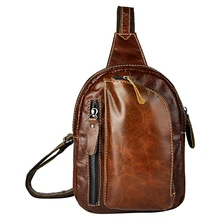 Высококачественная Мужская сумка из натуральной воловьей кожи в винтажном стиле, сумка на плечо, сумка через плечо 6099