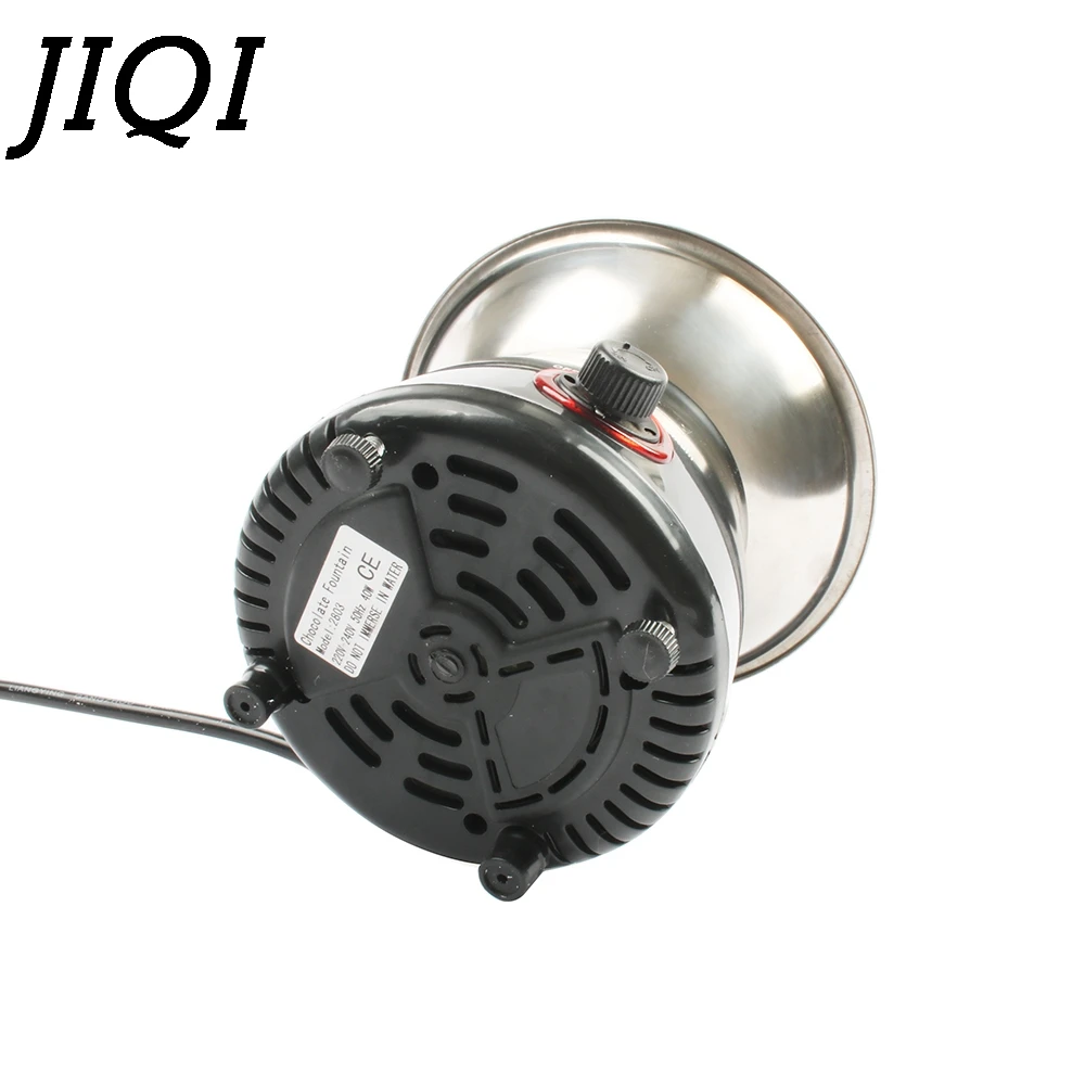 JIQI DIY 3 уровневые шоколадные фонтаны мини фонтанчик из нержавеющей стали с