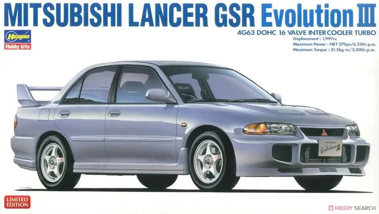 LANCER 1/24 GSR Эволюция III поколения 20350