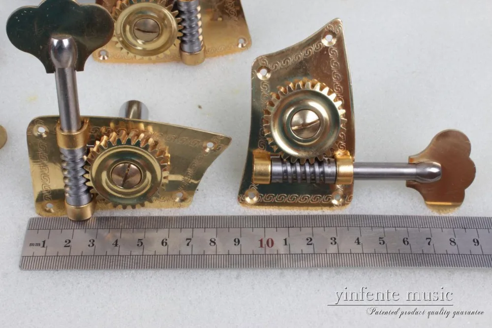  New Upright Double Bass Peg Metal Brass String winder machine Head String Adjuster