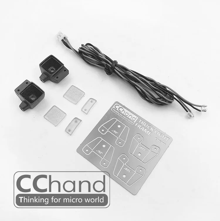 CChand Tamiya 1/14 прицеп грязевая головка головной прожектор радиоуправляемая