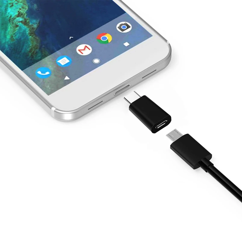 BBSW Type C Adapter Micro USB to USB C Cable Data Syncing Charger For Samsung Galaxy Note 8 S8 Plus XIAOMI HUAWEI OnePlus 5 3 T (5)