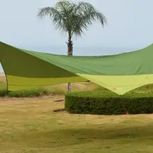 Flytop 5-8 человек 500*450 см непромокаемая пляжная Рыбалка тент парусиной открытый навес парк кемпинг беседка навес десять