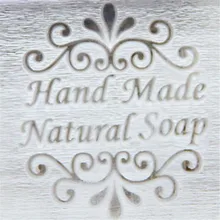 Профессиональный изготовленный на заказ акриловый материал для изготовления мыла в стиле ретро