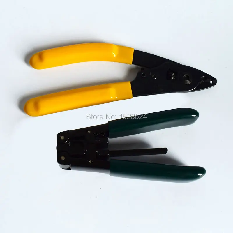 15 in 1 FTTH Fiber Optic Tool Kits with Fiber