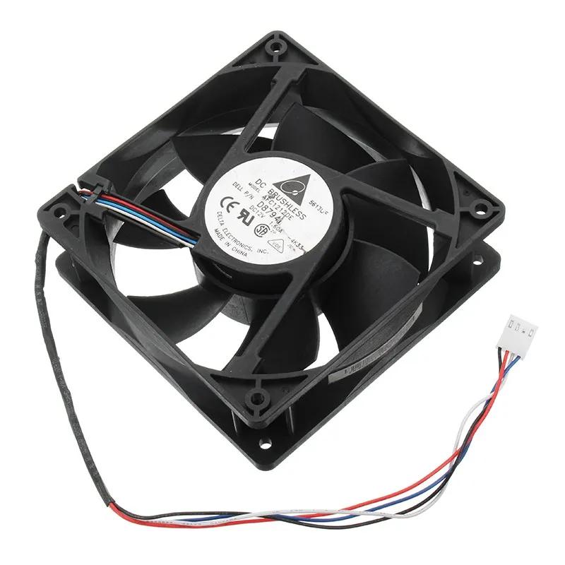 New 120x120mm 4pin PWM Cooling Fan Temperature Control Mine Cooling Fan