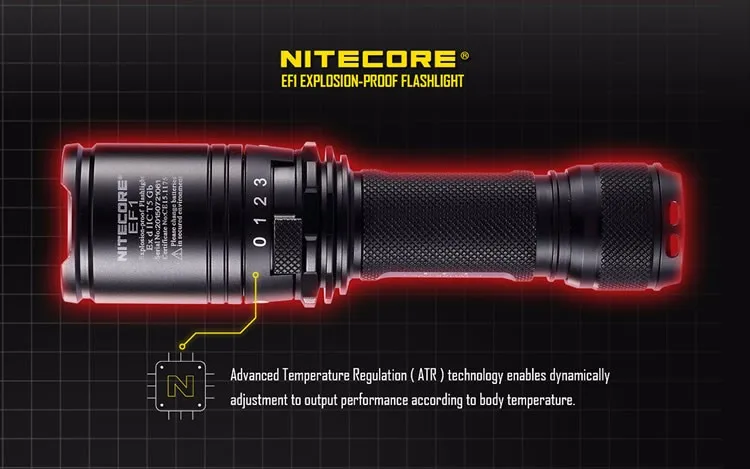 Desconto Ef1 830lm Explosão prova Nitecore Levou Lanterna Tática Protorch ex d ii c t5 gb Indústrias Perigosas Incluindo Terra 10 explosão led lanterna tática protorch ex d