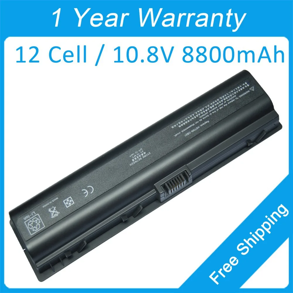 

12 cell laptop battery for compaq Presario V3100 V3000 V6500 V6500Z EV088AA NBP6A48A1 HSTNN-DB46 HP010615-S2T23R11