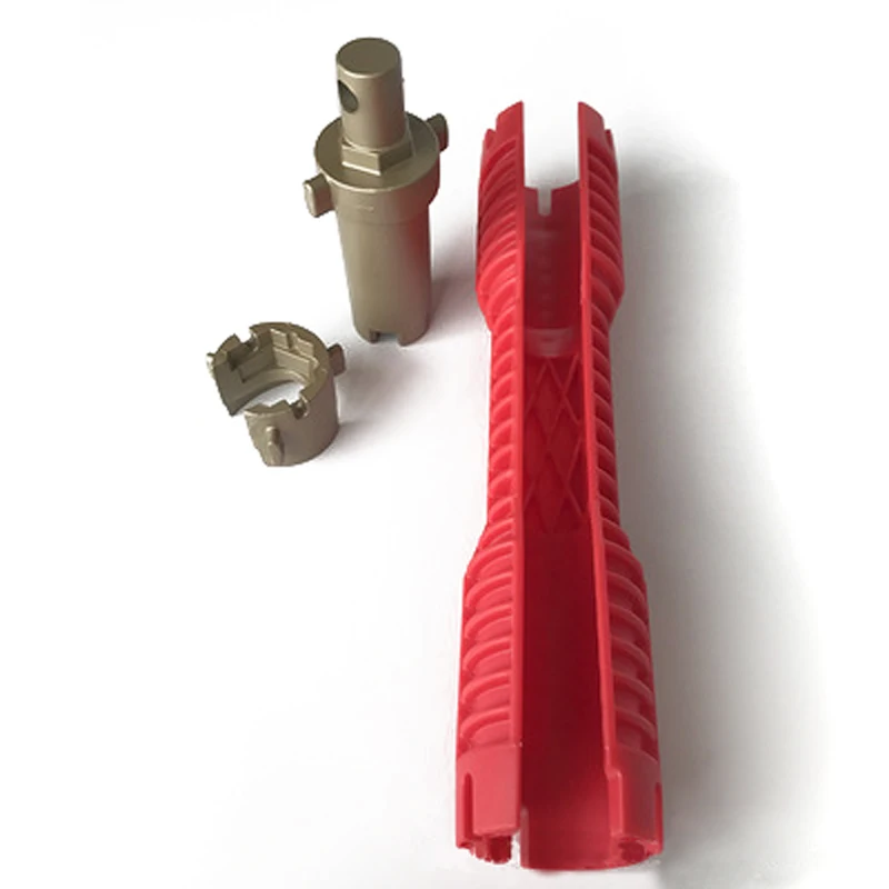 

Faucet and Sink Installer Wrench Red Lightweight Extra-Long Design Tool