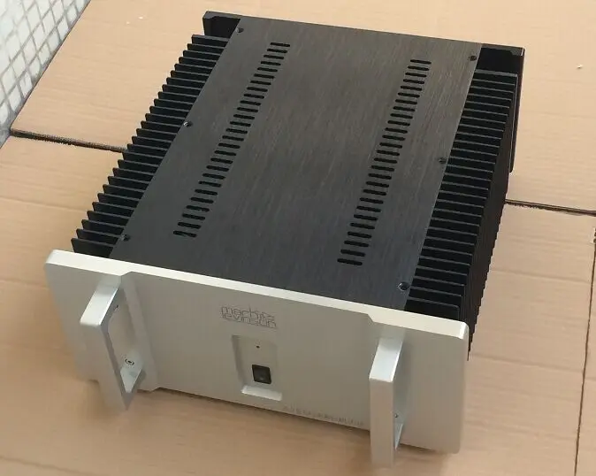 

CNC полное алюминиевое шасси LEVINSON ML2 JC3 усилитель мощности чехол коробка крышка diy усилитель 430*311*70 мм