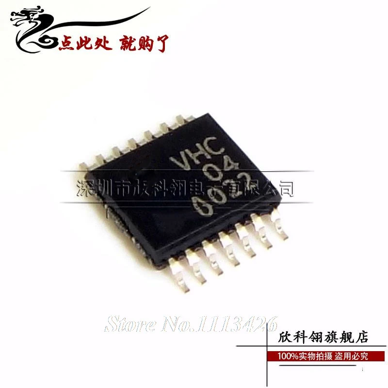 

Free shipping 10pcs/lot TC74VHC04FT 74VHC04 VHC04 TSSOP new original