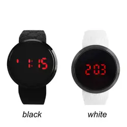 OUTAD водостойкий смарт-светодиодные электронные часы для мужчин женщин Инновационный сенсорный экран силиконовые наручные часы