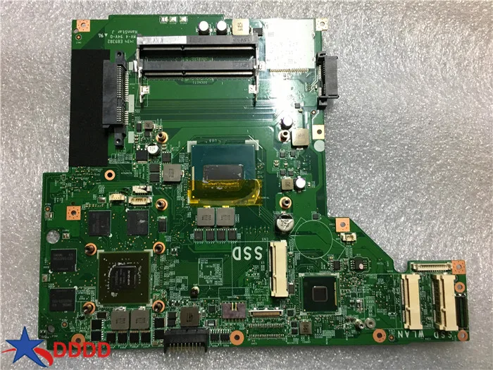 Оригинальная материнская плата для ноутбука MSI GE70 с процессором SR1Q0|Компьютерные