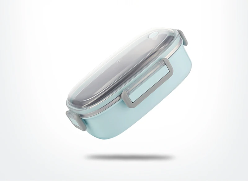 TUUTH Cute Lunch Box Stainless Steel Dinnerware Food Storage Container Children Kids School Office Portable Bento Box B1