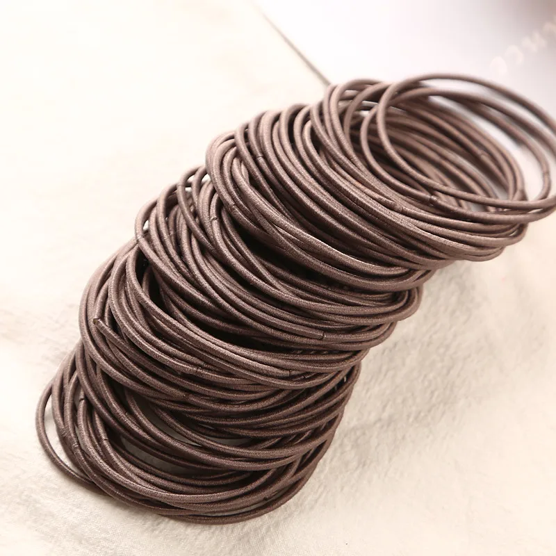 2018-New-Fashion-100pcs-lot-5CM-Size-Thin-Elastic-Rubber-Bands-Korean-Style-Basic-Girl-Women (6)