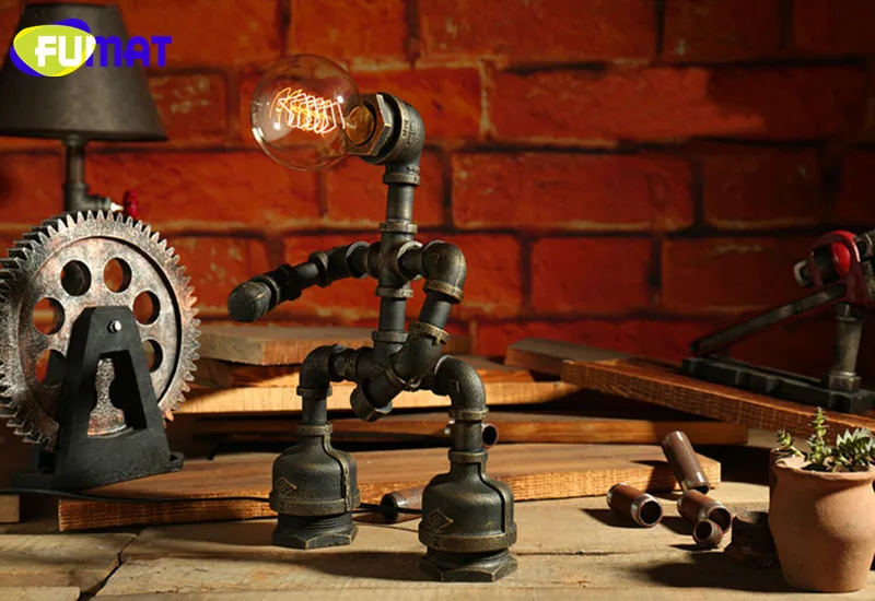 Water Pipe Table Lamps 28