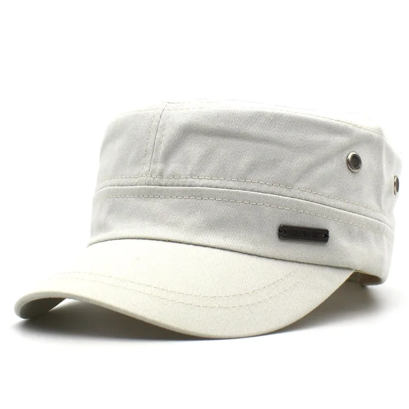 Minhui новая хлопковая плоская кепка s регулируемые военные шапки для мужчин и женщин Кепка с якорем армейская спортивная шапка