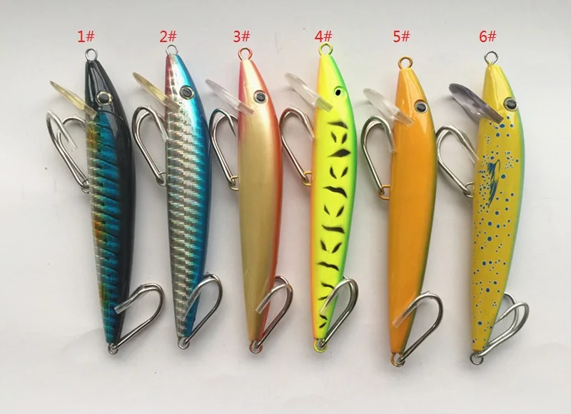 Isca de Pesca Isca de Pesca de Plástico Grande Game Mar de Plástico Rígido Flutuante 20 cm 70g 1 Toys & Sports