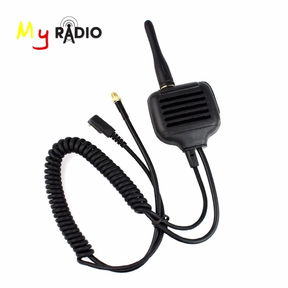 Практичные плечевые колонки с SMA-F разъемом антенны PTT Микрофон для TYT Baofeng Kenwood серии микрофон в переговорном устройстве