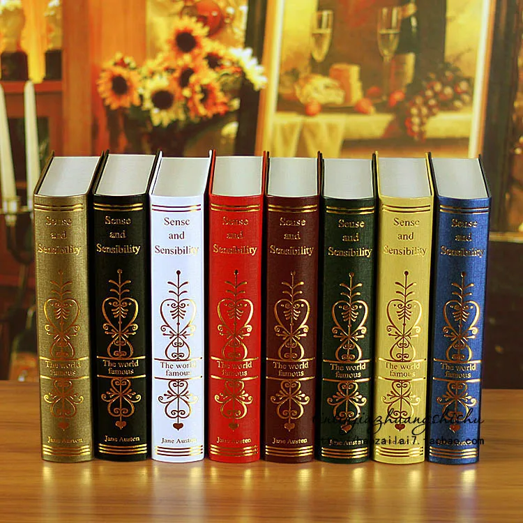 

10PC book Factory direct study props European simulation 0612 Book decoration