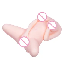 NoEnName Null masturbator doll 4D Male Masturbators ass font b Pussy b font Masturbation Sex Toy