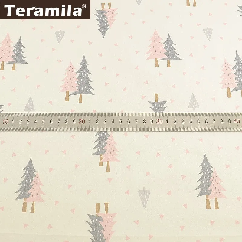 Teramila из хлопка с принтом деревьев ткань Анкара ткань Tissu DIY для лоскутные одеяла детское платье Telas Por Metro