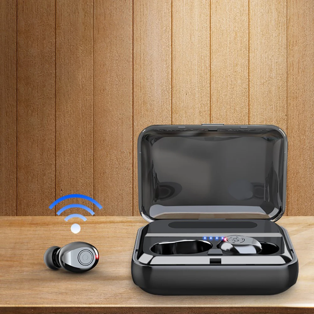 TWS 5 0 стерео беспроводные наушники Bluetooth спортивные вкладыши гарнитура для Huawei